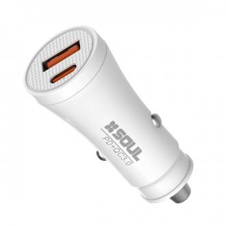 CARGADORES - Cargador Auto PD QC 38W